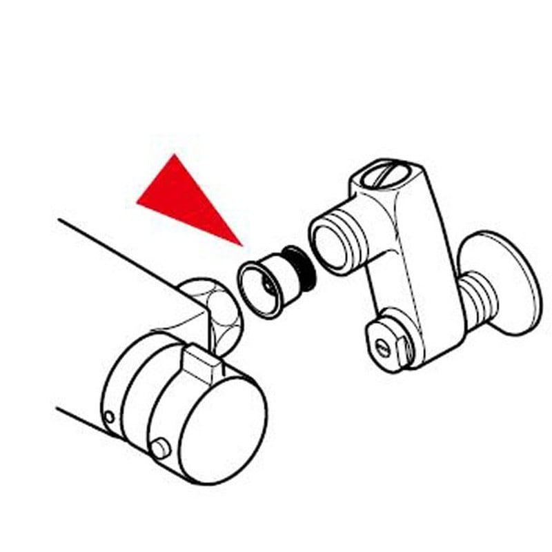 KVK 2301094 ソケット部逆止弁セット PZ573 1個(ご注文単位1個)【直送品】