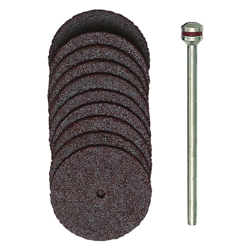 PROXXON 427397 切断砥石 10枚 シャフト付 #120665 1個（ご注文単位1個）【直送品】