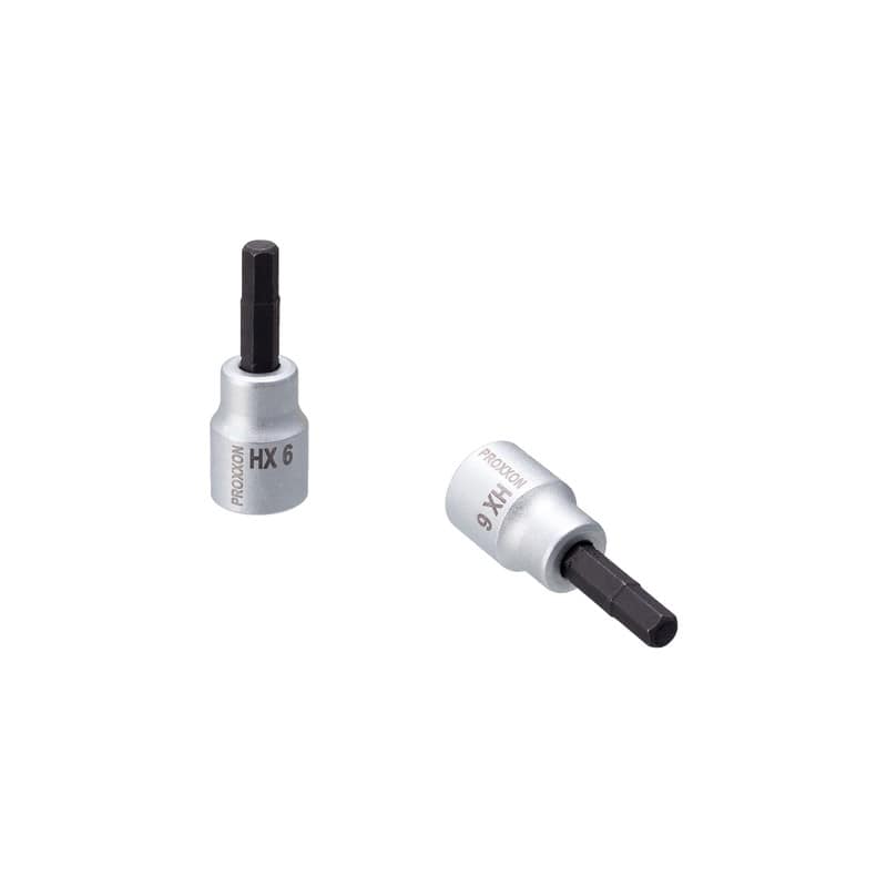 PROXXON 428618 ヘックスビットソケット 3/8 ショート 6mm #83578 1個（ご注文単位1個）【直送品】