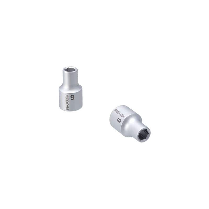 PROXXON 4348053 ソケット 1/2 9mm #83402 1個（ご注文単位1個）【直送品】