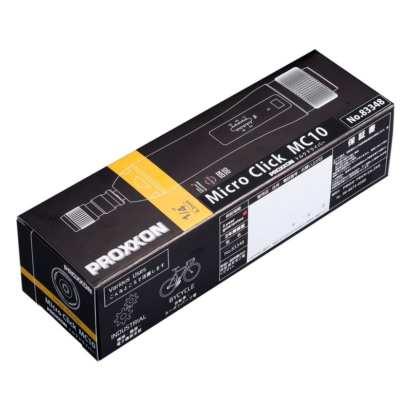 PROXXON 4348012 マイクロ・クリック トルクドライバー MC10 #83348 1個（ご注文単位1個）【直送品】