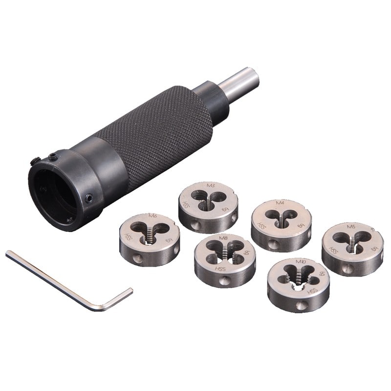 PROXXON 428368 外ネジ切削用ダイスセット #120293 1個（ご注文単位1個）【直送品】