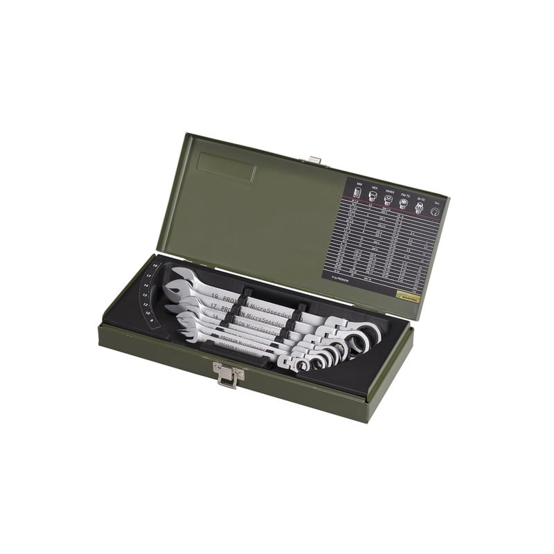 PROXXON 4347997 マイクロスピーダーフレックスコンビレンチセット #82150 1個（ご注文単位1個）【直送品】