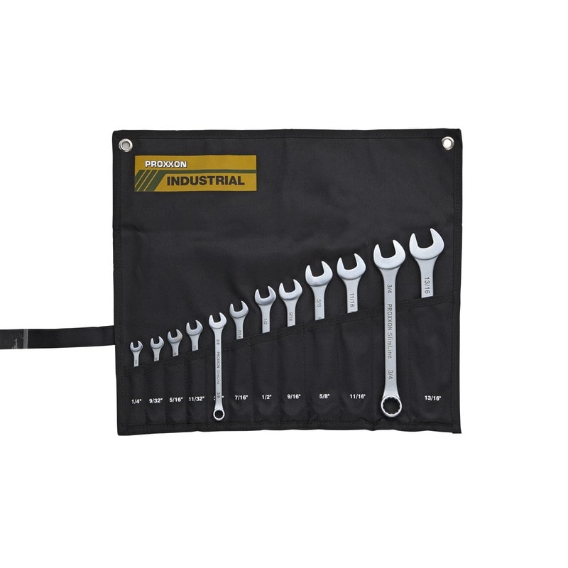 PROXXON 4348000 コンビスパナ インチサイズ 12点セット #83816 1個（ご注文単位1個）【直送品】