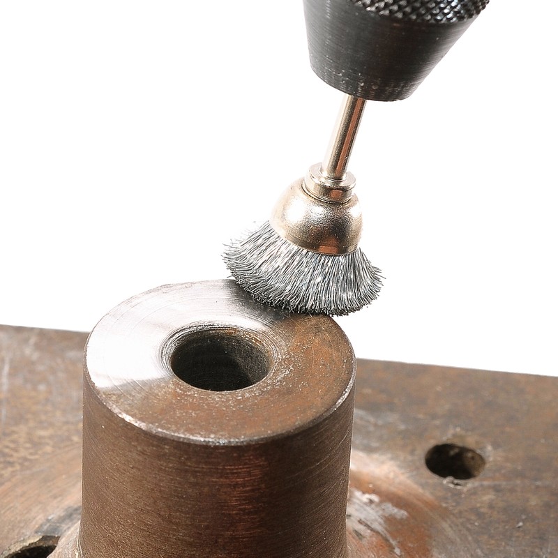 PROXXON 428454 ワイヤーブラシ カップ型 2個 #120587 1個（ご注文単位1個）【直送品】