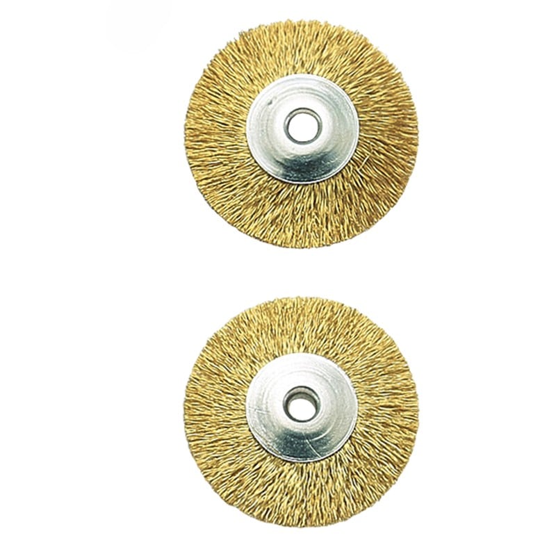 PROXXON 428455 ワイヤーブラシ デイスク型 2枚 #120588 1個（ご注文単位1個）【直送品】