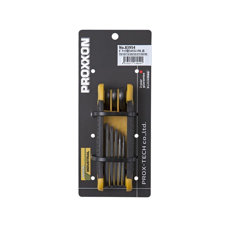 PROXXON 4348231 ポケット型トルクスレンチ8点 #83954 1個(ご注文単位1個)【直送品】