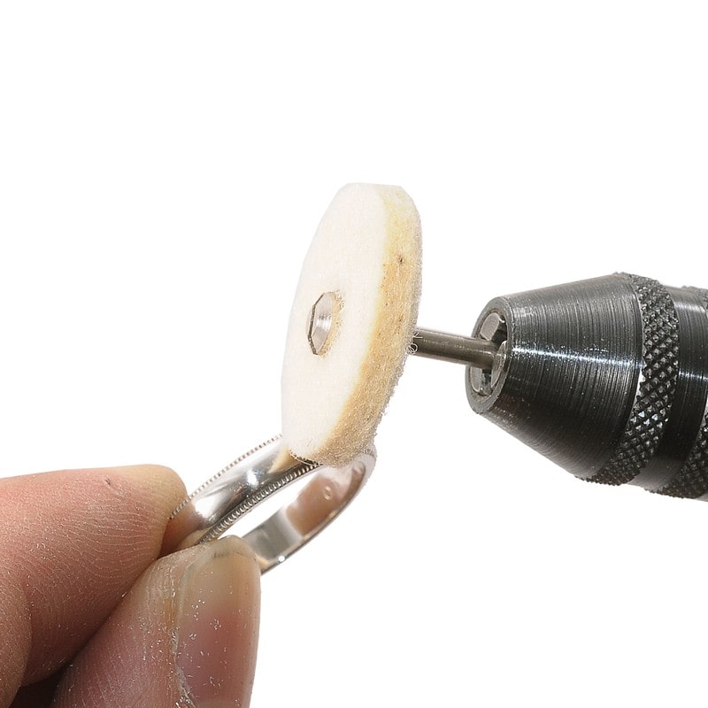 PROXXON 428313 純毛バフ 5枚シャフト付 #120134 1個(ご注文単位1個)【直送品】