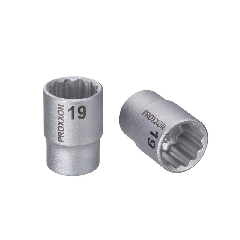 PROXXON 4348077 ×ZNソケット12P 19 1/2 #83312 1個(ご注文単位1個)【直送品】