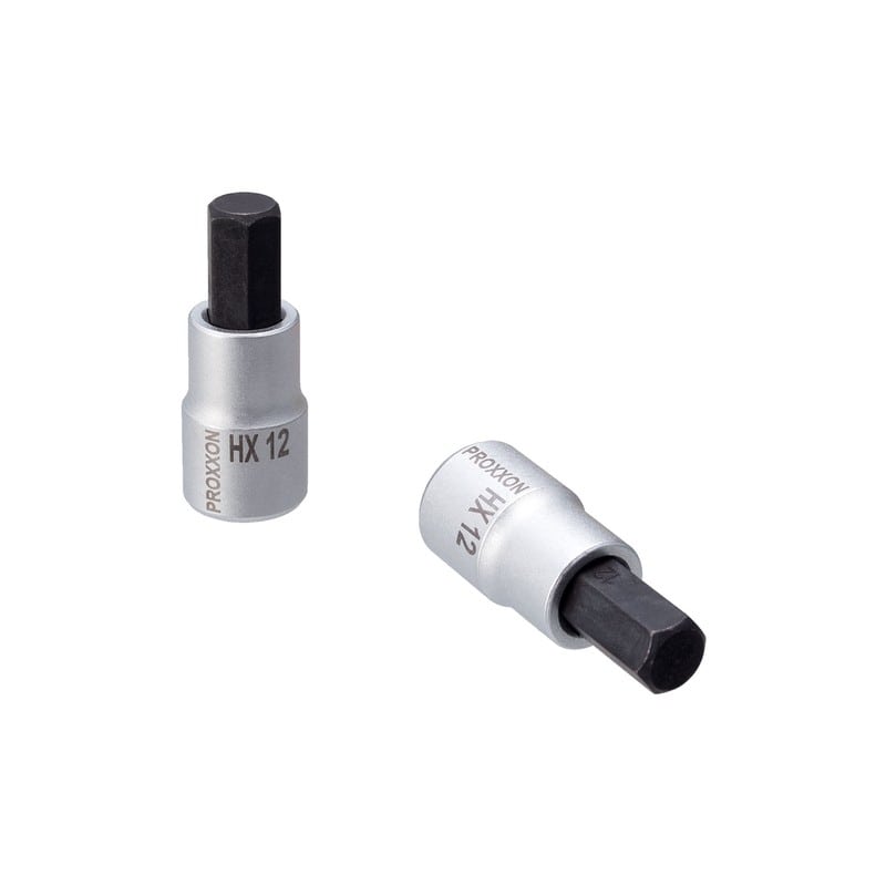 PROXXON 4348095 ヘックスビットソケット 1/2 ショート 12mm #83480 1個(ご注文単位1個)【直送品】