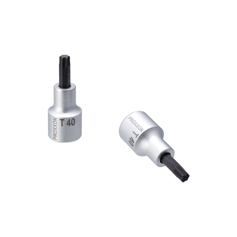 PROXXON 4348107 トルクスビットソケット 1/2 ショート T40 #83492 1個(ご注文単位1個)【直送品】