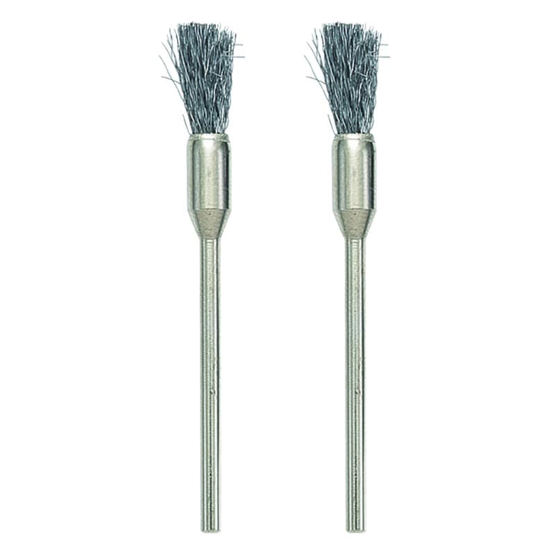 PROXXON 428458 ワイヤーブラシ ホウキ型 2本 #120593 1個（ご注文単位1個）【直送品】