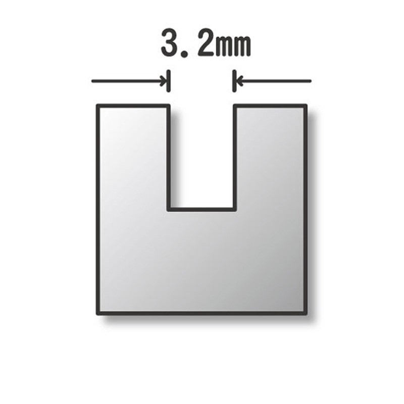 PROXXON 428490 トリマービット 棒3.2mm #120705 1個(ご注文単位1個)【直送品】