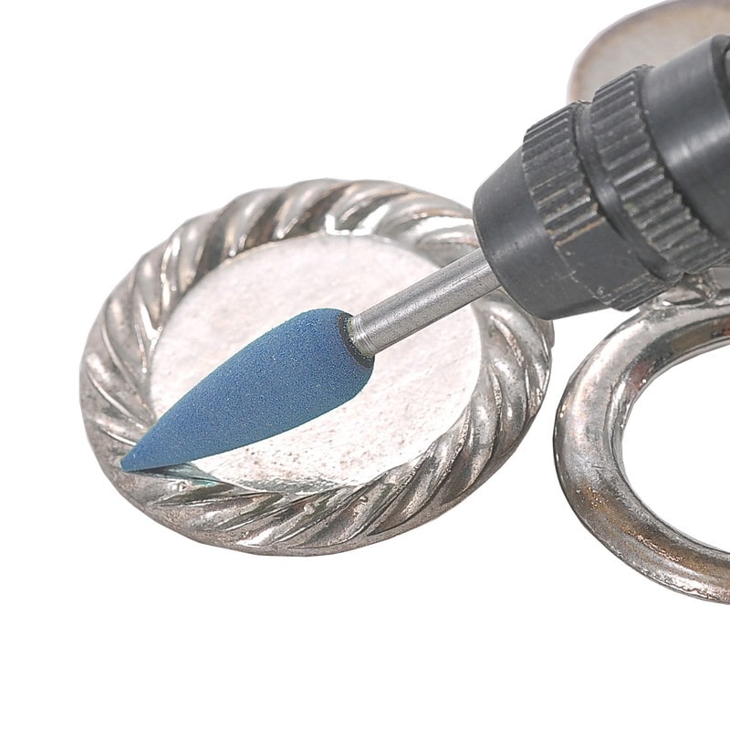 PROXXON 428430 軸付きゴム砥石320 2種セット仕上げ #120504 1個(ご注文単位1個)【直送品】