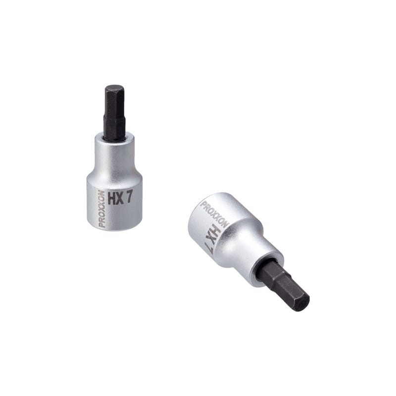 PROXXON 4348092 ヘックスビットソケット 1/2 ショート 7mm #83477 1個（ご注文単位1個）【直送品】