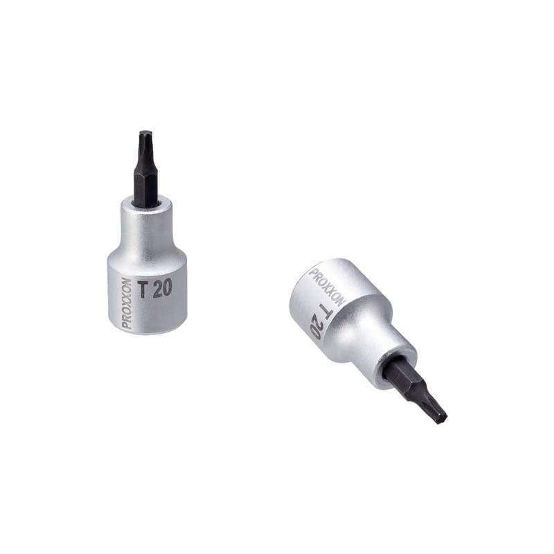 PROXXON 4348103 トルクスビットソケット 1/2 ショート T20 #83488 1個（ご注文単位1個）【直送品】