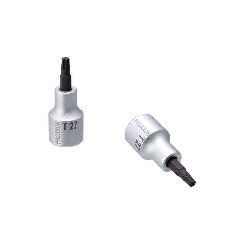 PROXXON 4348105 トルクスビットソケット 1/2 ショート T27 #83490 1個（ご注文単位1個）【直送品】