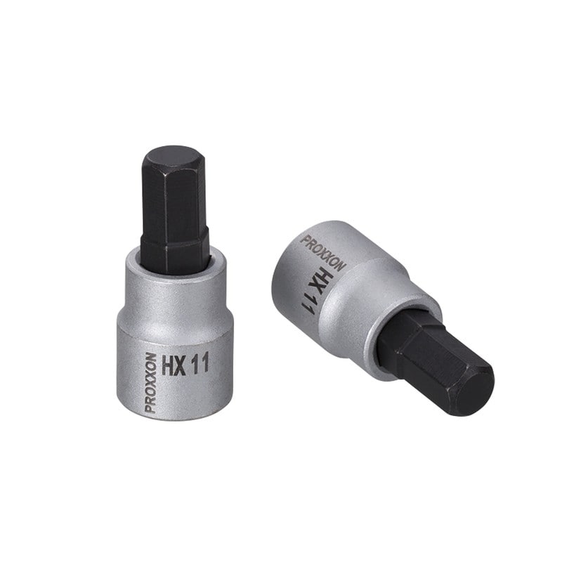 PROXXON 4348035 ヘックスビットソケット 11mm ショート 3/8 #83582 1個（ご注文単位1個）【直送品】
