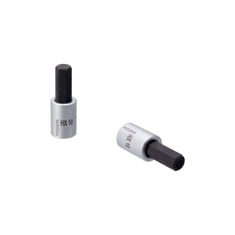 PROXXON 428621 ヘックスビットソケット 3/8 ショート 10mm #83581 1個(ご注文単位1個)【直送品】