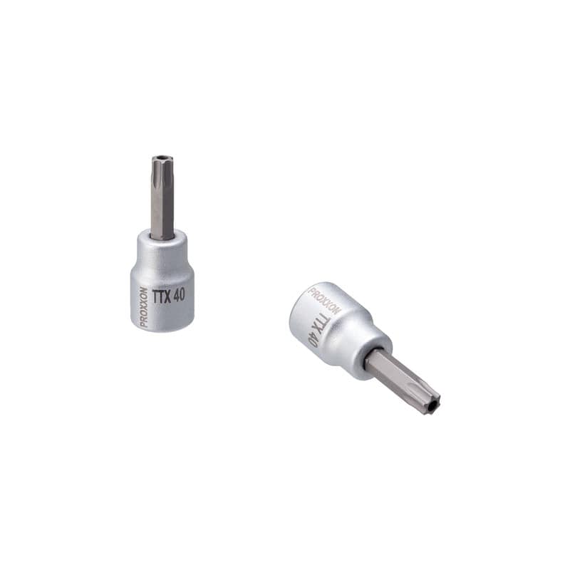 PROXXON 428636 トルクスビット 3/8 いじり穴付 TTX40 #83597 1個（ご注文単位1個）【直送品】