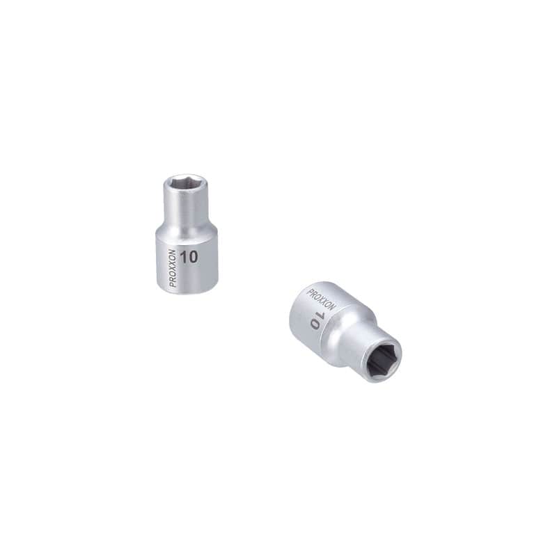 PROXXON 4348054 ソケット 1/2 10mm #83404 1個（ご注文単位1個）【直送品】
