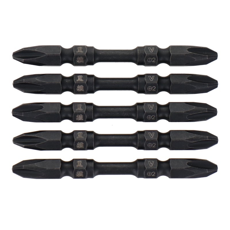 VESSEL 4348621 黒艦ビット 極 +2×65mm 5本組 #558904 1個（ご注文単位1個）【直送品】