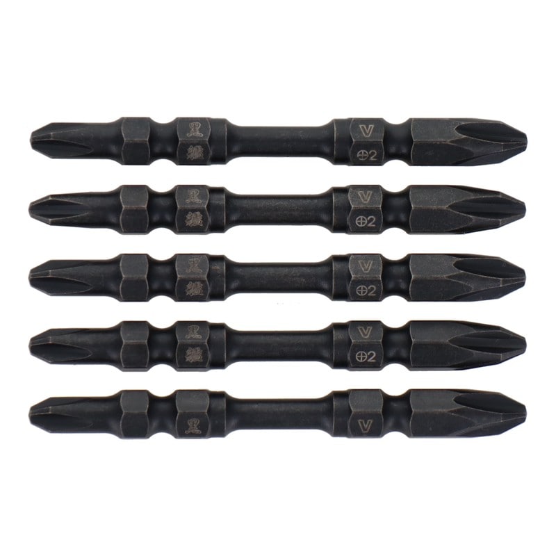 VESSEL 4348626 黒艦ビット 煌 +2×65mm 5本組 #558910 1個（ご注文単位1個）【直送品】