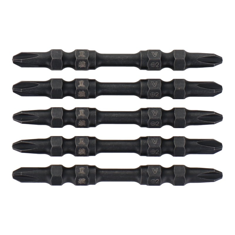 VESSEL 4348631 黒艦ビット 巧 +2×65mm 5本組 #558916 1個（ご注文単位1個）【直送品】