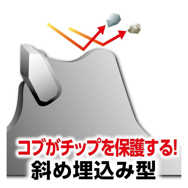 アイウッド 4344494 チップソー草刈日和 コブ付 255mm #004076 1個(ご注文単位1個)【直送品】