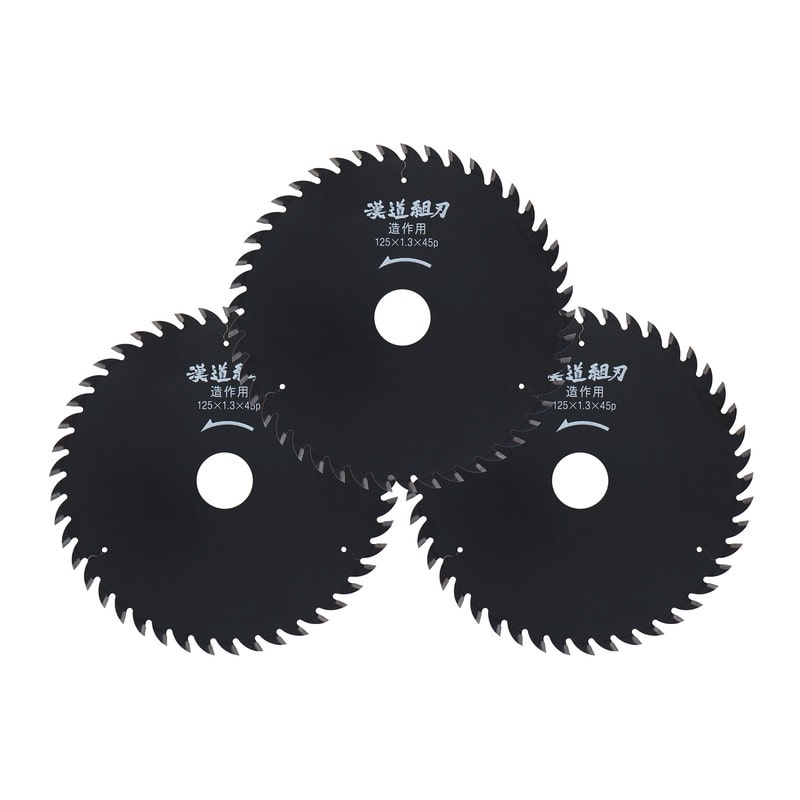 アイウッド 4353121 造作用チップソー 組刃 125×1.3×45P #004641 1個（ご注文単位1個）【直送品】