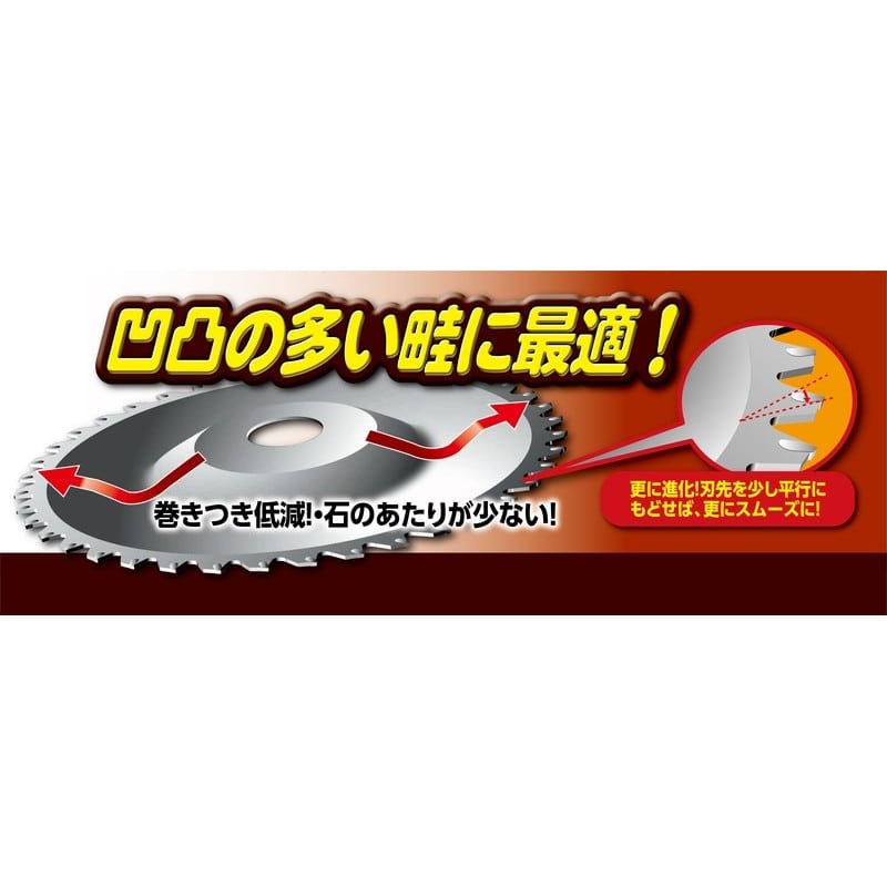 アイウッド 4344499 チップソー草刈日和 おわん型 230mm #004079 1個(ご注文単位1個)【直送品】