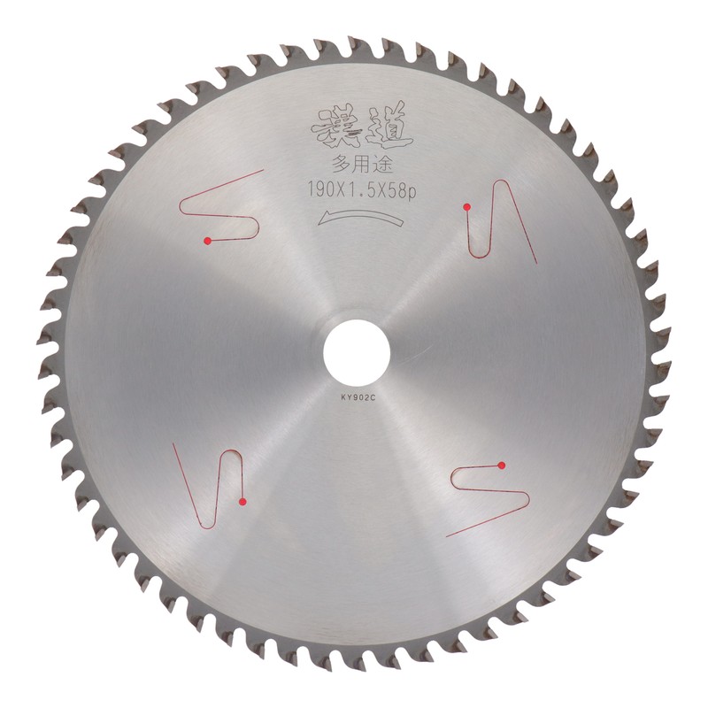 アイウッド 4071468 複合建材チップソー 多用途 190×1.5×58P #004636 1個(ご注文単位1個)【直送品】