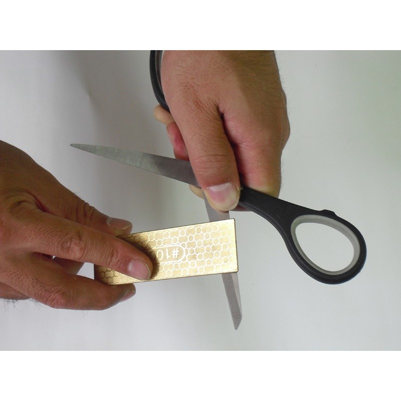 アイウッド 434436 両面ダイヤモンド手持ち砥石 #400/#1000 1個（ご注文単位1個）【直送品】