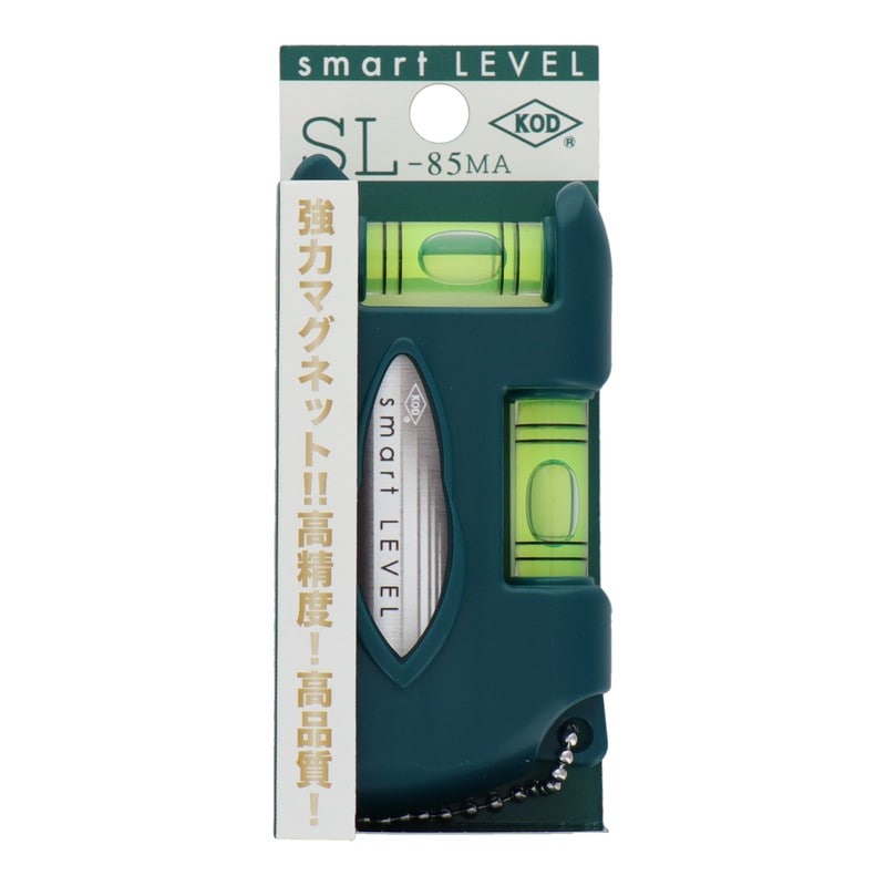 アカツキ製作所 4348757 水平器 スマートレベル ブルー SL-85MA 1個（ご注文単位1個）【直送品】