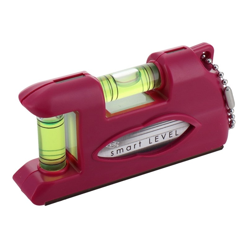 アカツキ製作所 4348758 水平器 スマートレベル ピンク SL-85HI 1個(ご注文単位1個)【直送品】