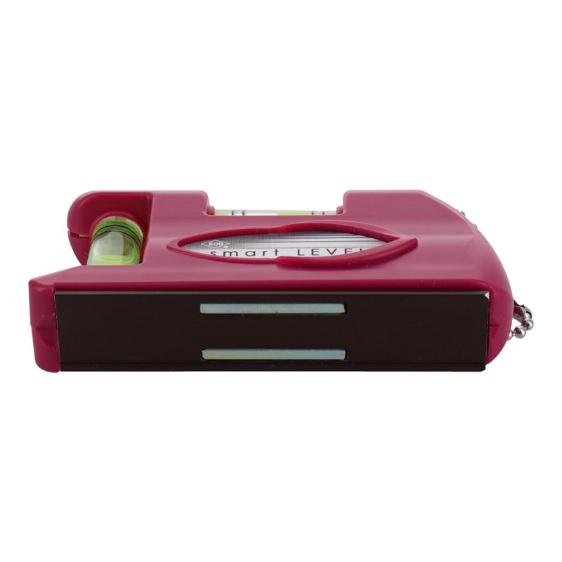 アカツキ製作所 4348758 水平器 スマートレベル ピンク SL-85HI 1個（ご注文単位1個）【直送品】