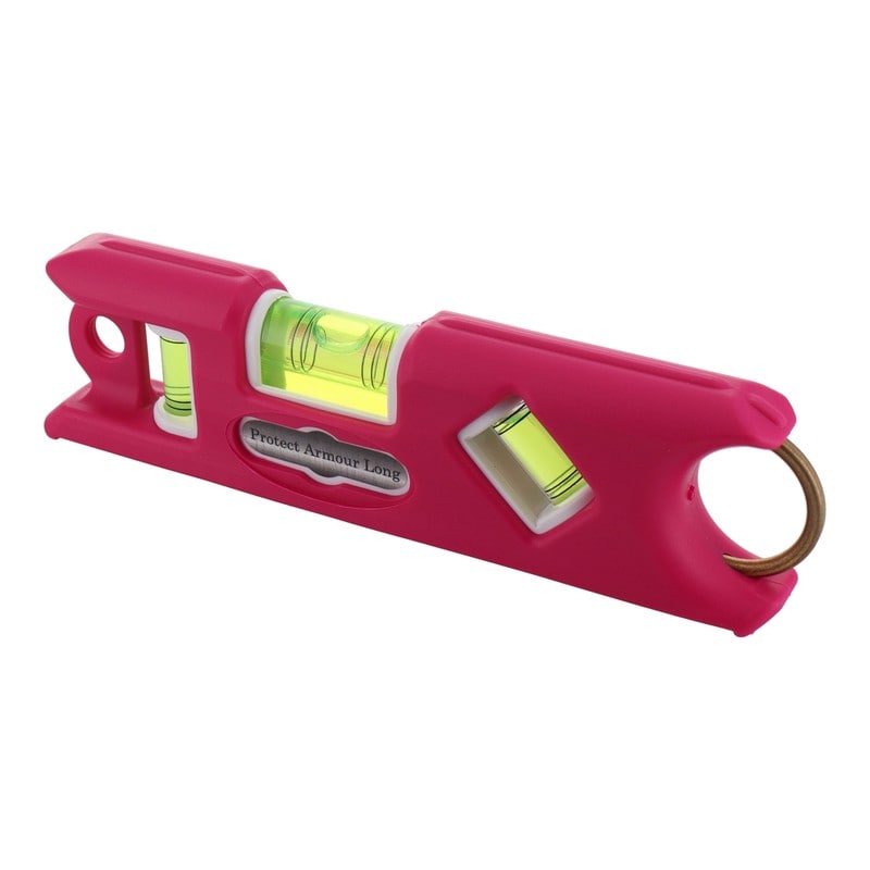 アカツキ製作所 4348764 水平器 プロテクトアーマーロング ピンク PALS-HI 1個(ご注文単位1個)【直送品】