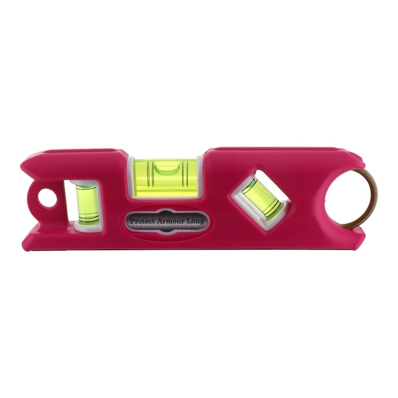 アカツキ製作所 4348764 水平器 プロテクトアーマーロング ピンク PALS-HI 1個（ご注文単位1個）【直送品】