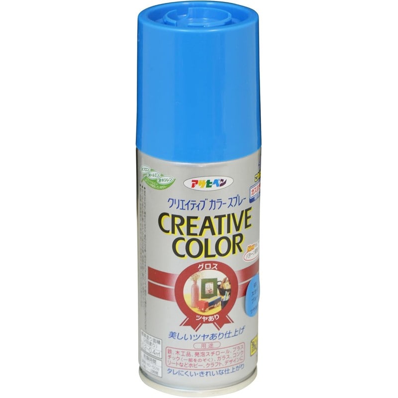 アサヒペン 901262 クリエイティブカラースプレー100mL スカイBL 1個（ご注文単位1個）【直送品】
