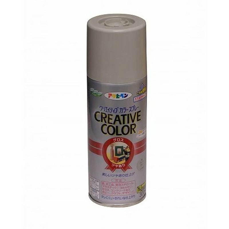 アサヒペン 901446 クリエイティブカラースプレー 300mLライトGR 1個（ご注文単位1個）【直送品】