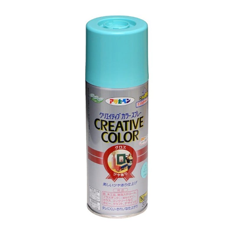 アサヒペン 901454 クリエイティブカラースプレー 300mL ミントG 1個（ご注文単位1個）【直送品】