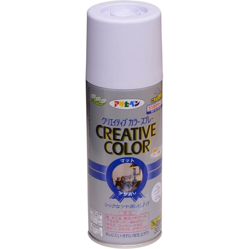 アサヒペン 9010119 クリエイティブカラースプレー300mL PPヘイズ 1個（ご注文単位1個）【直送品】