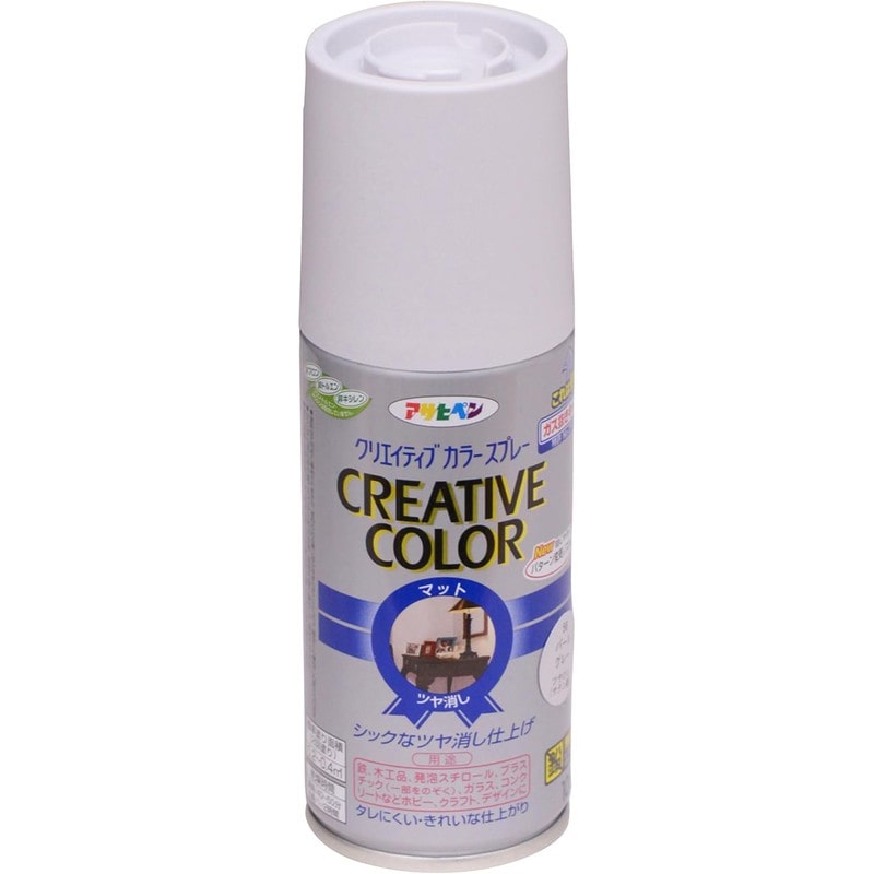 アサヒペン 9010185 クリエイティブカラースプレー100mL パールGR 1個（ご注文単位1個）【直送品】