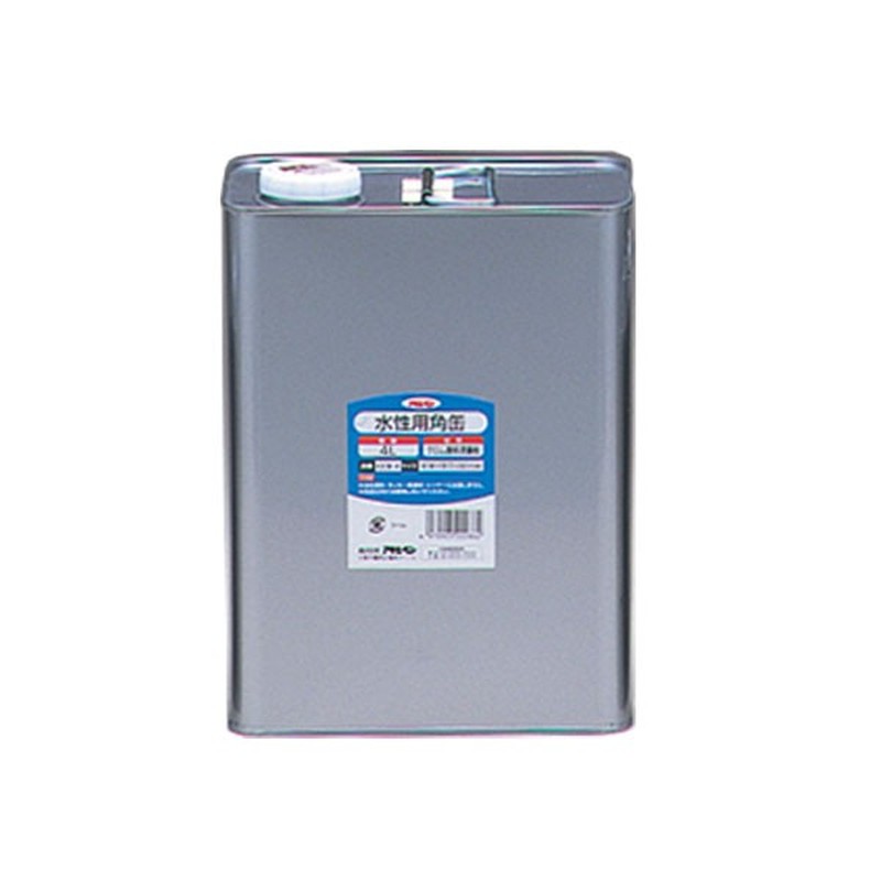 アサヒペン 9016306 水性用角缶 4L KKW-4 1個（ご注文単位1個）【直送品】