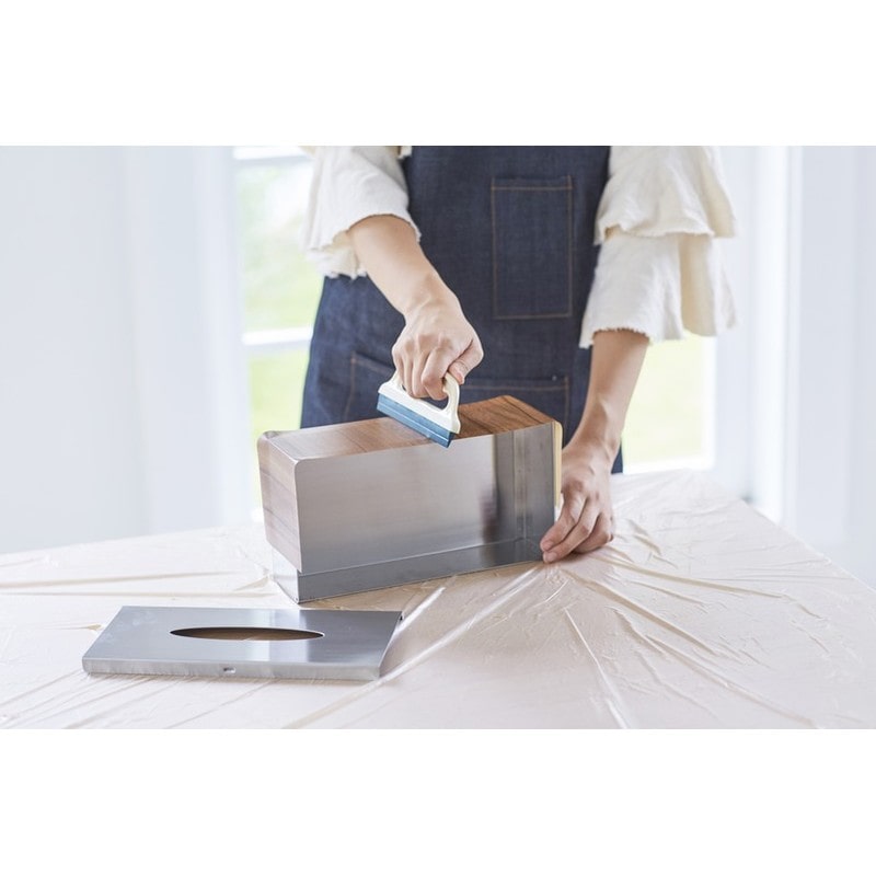 アサヒペン 9018216 はがせる粘着シート 45×90 ウッドブロック RF208 1個(ご注文単位1個)【直送品】