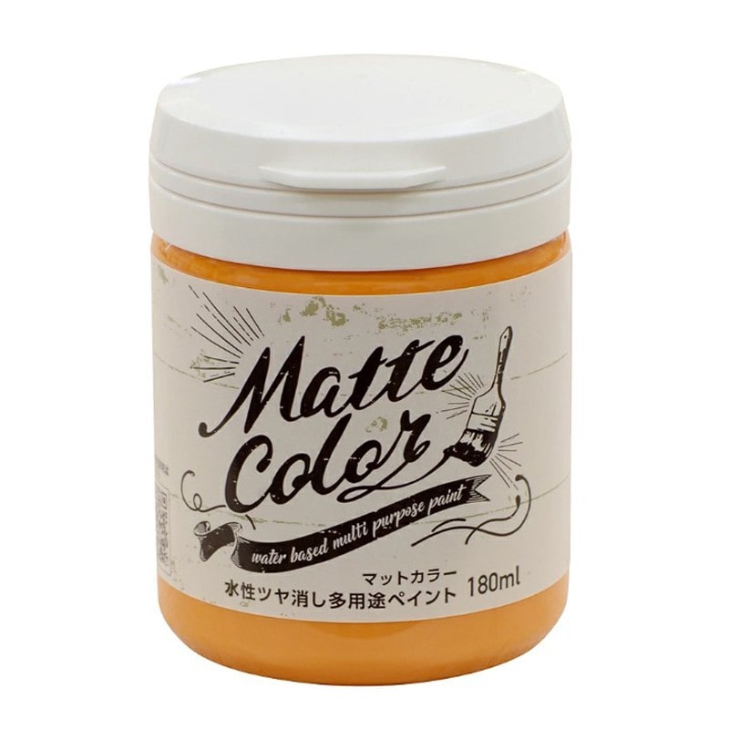 アサヒペン 9018590 水性多用途ペイントマットカラー180ML TOR 1個（ご注文単位1個）【直送品】
