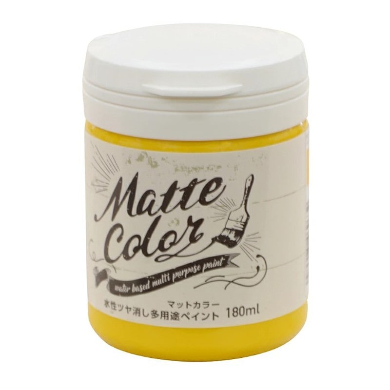 アサヒペン 9018591 水性多用途ペイントマットカラー180ML SYW 1個（ご注文単位1個）【直送品】