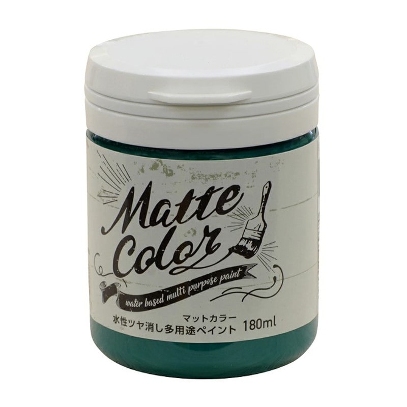 アサヒペン 9018595 水性多用途ペイントマットカラー180ML BGN 1個（ご注文単位1個）【直送品】