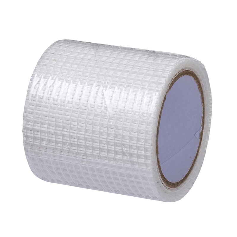 アサヒペン 9019306 粘着タイプパテづけ用ネットテープ 5×5m NT002 1個(ご注文単位1個)【直送品】