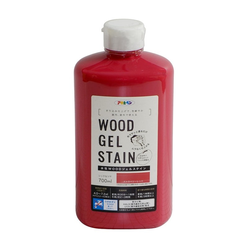 アサヒペン 9018157 水性WOODジェルステイン700ML SRD 1個（ご注文単位1個）【直送品】